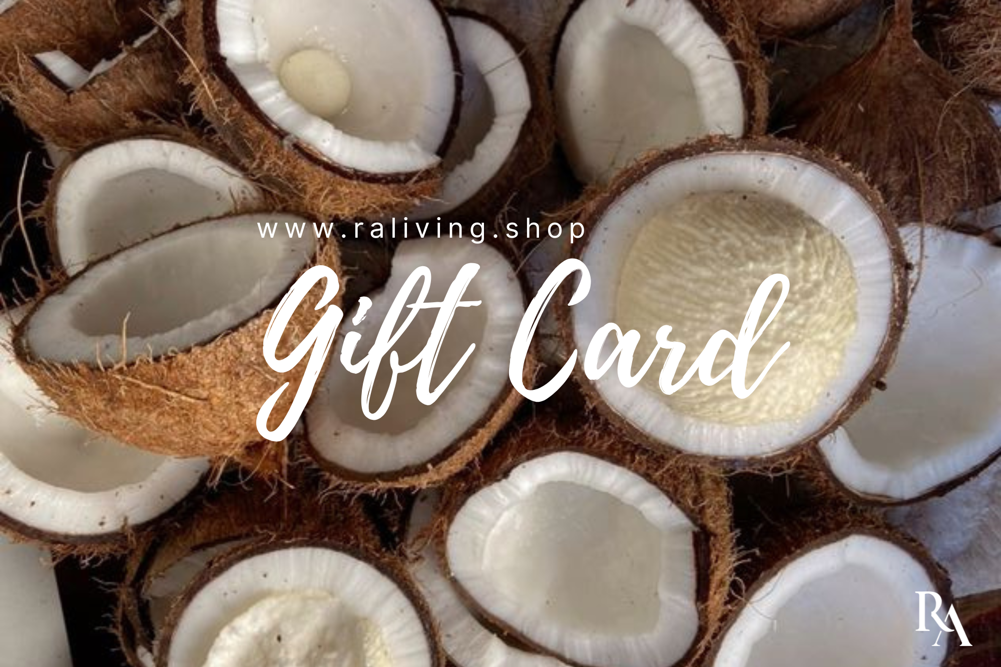 Gift Card for luxury crochet bikinis, designed and handmade in Switzerland by RA LIVING – exclusive designer beachwear and swimwear for a stylish summer look.